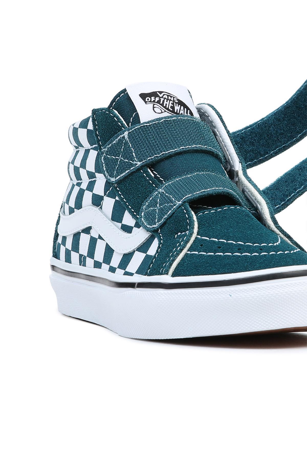 Vans UY SK8-Mid Reissue V Yeşil Erkek Çocuk Spor Ayakkabı