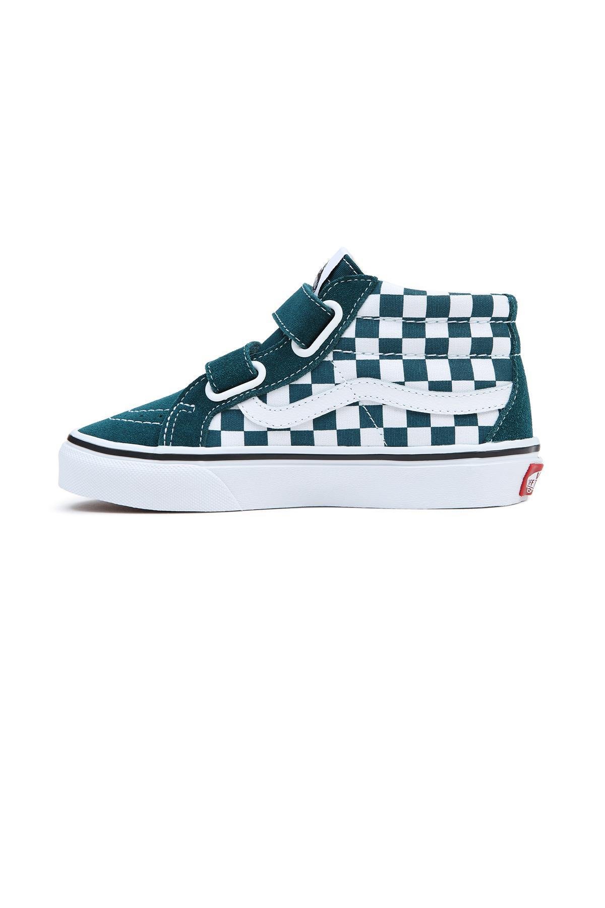 Vans UY SK8-Mid Reissue V Yeşil Erkek Çocuk Spor Ayakkabı
