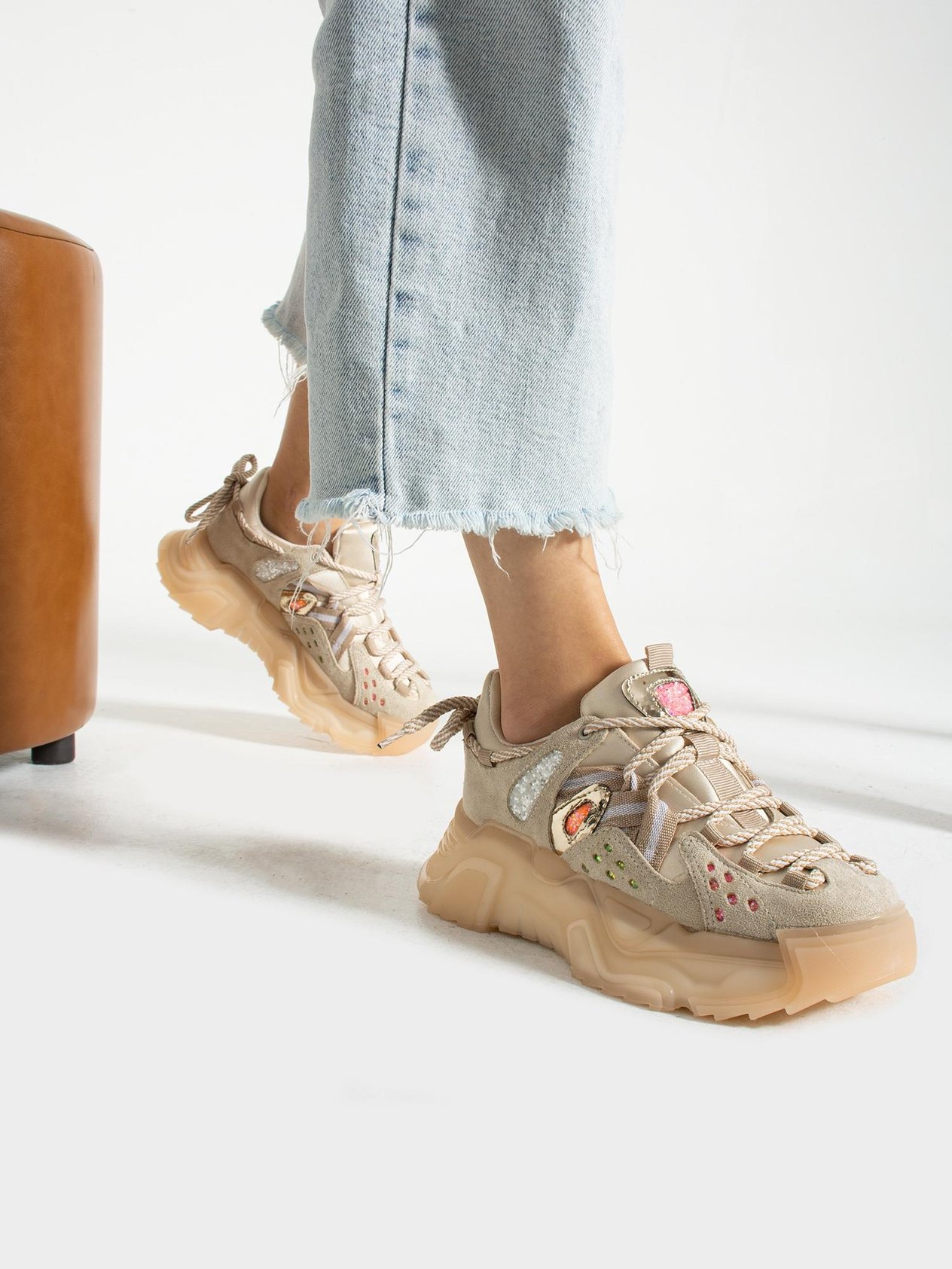 FLORİNA Vizon Kadın Sneakers