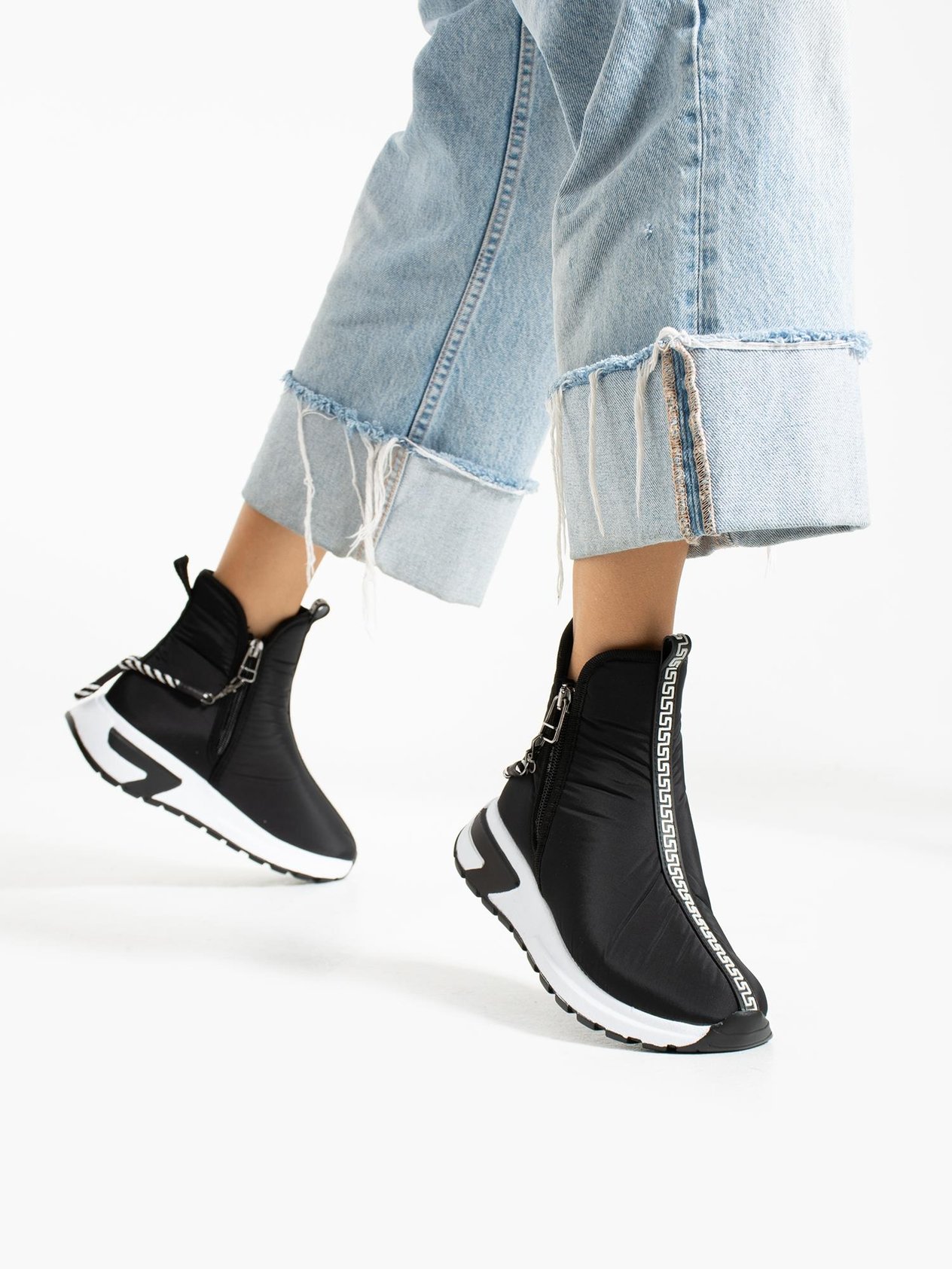 HOPE Siyah Kadın Sneakers Bot