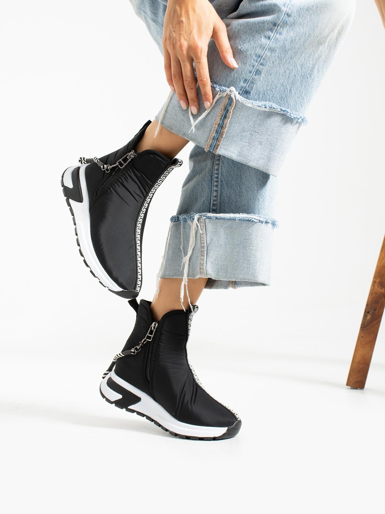HOPE Siyah Kadın Sneakers Bot