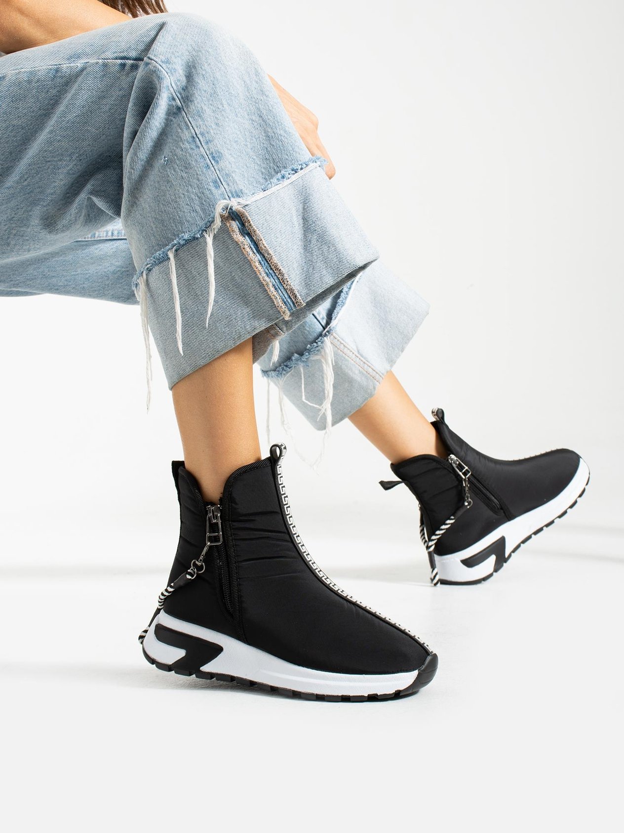 HOPE Siyah Kadın Sneakers Bot
