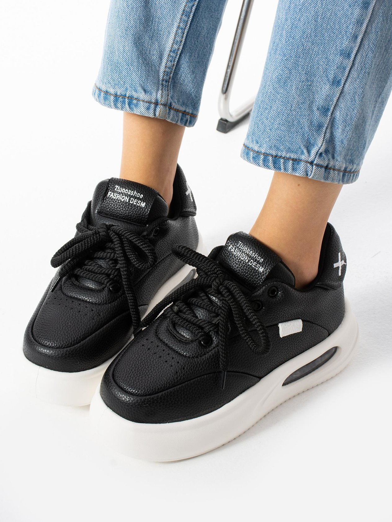 NİKO Siyah Kadın Sneakers
