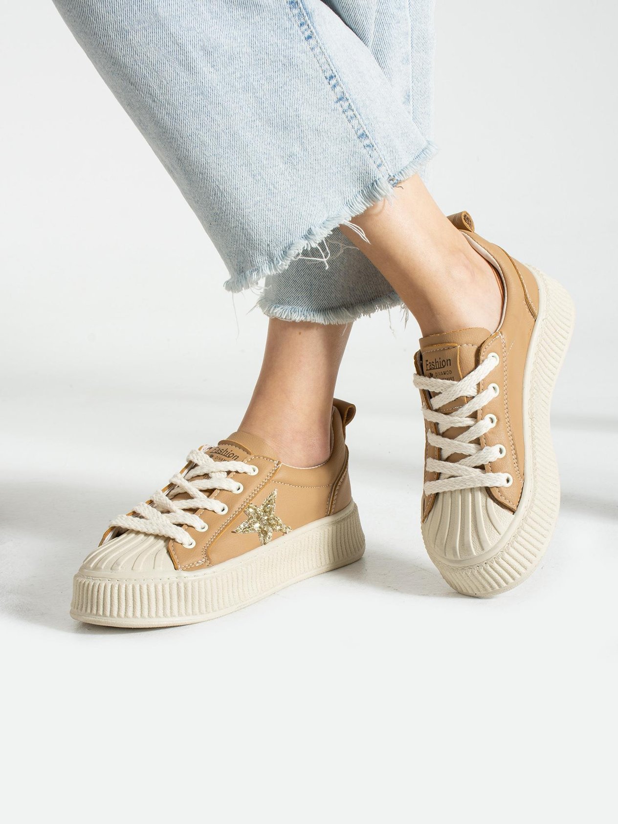 STAR Vizon Yıldız Detay Kadın Sneakers