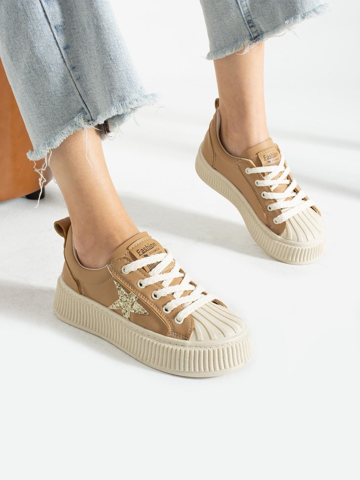 STAR Vizon Yıldız Detay Kadın Sneakers