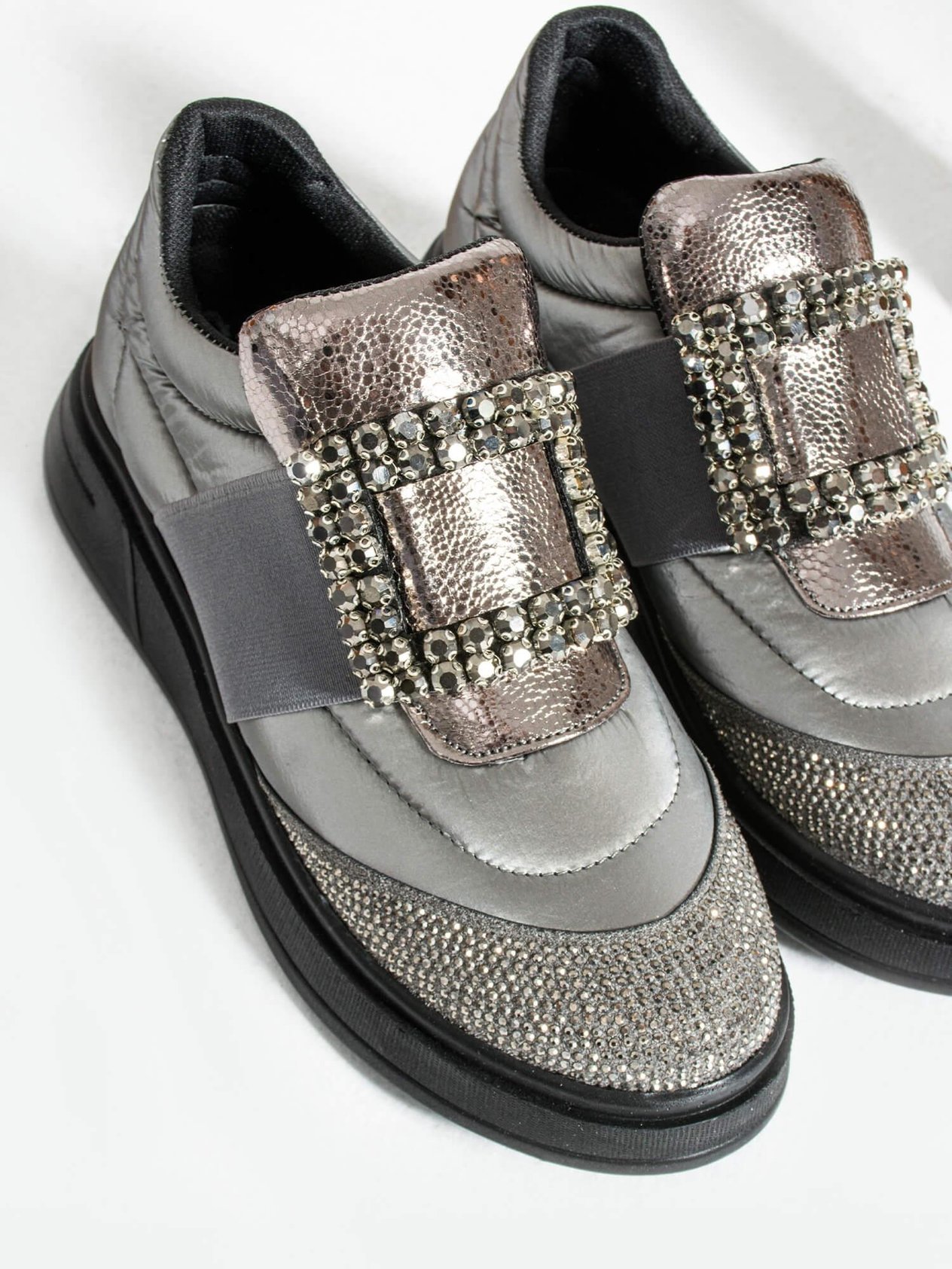 WAY Platin Taş Detay Kadın Sneakers