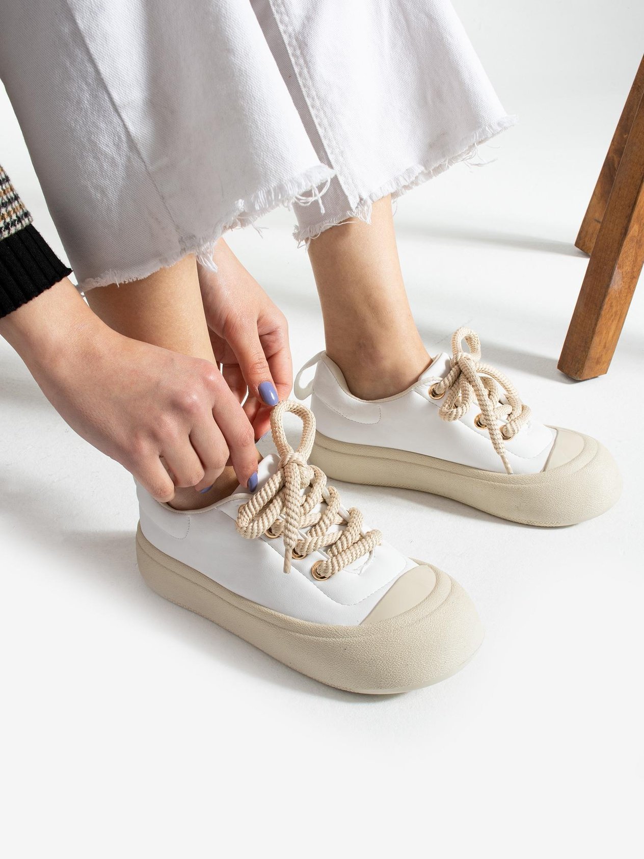 ZENY Beyaz Kadın Sneakers