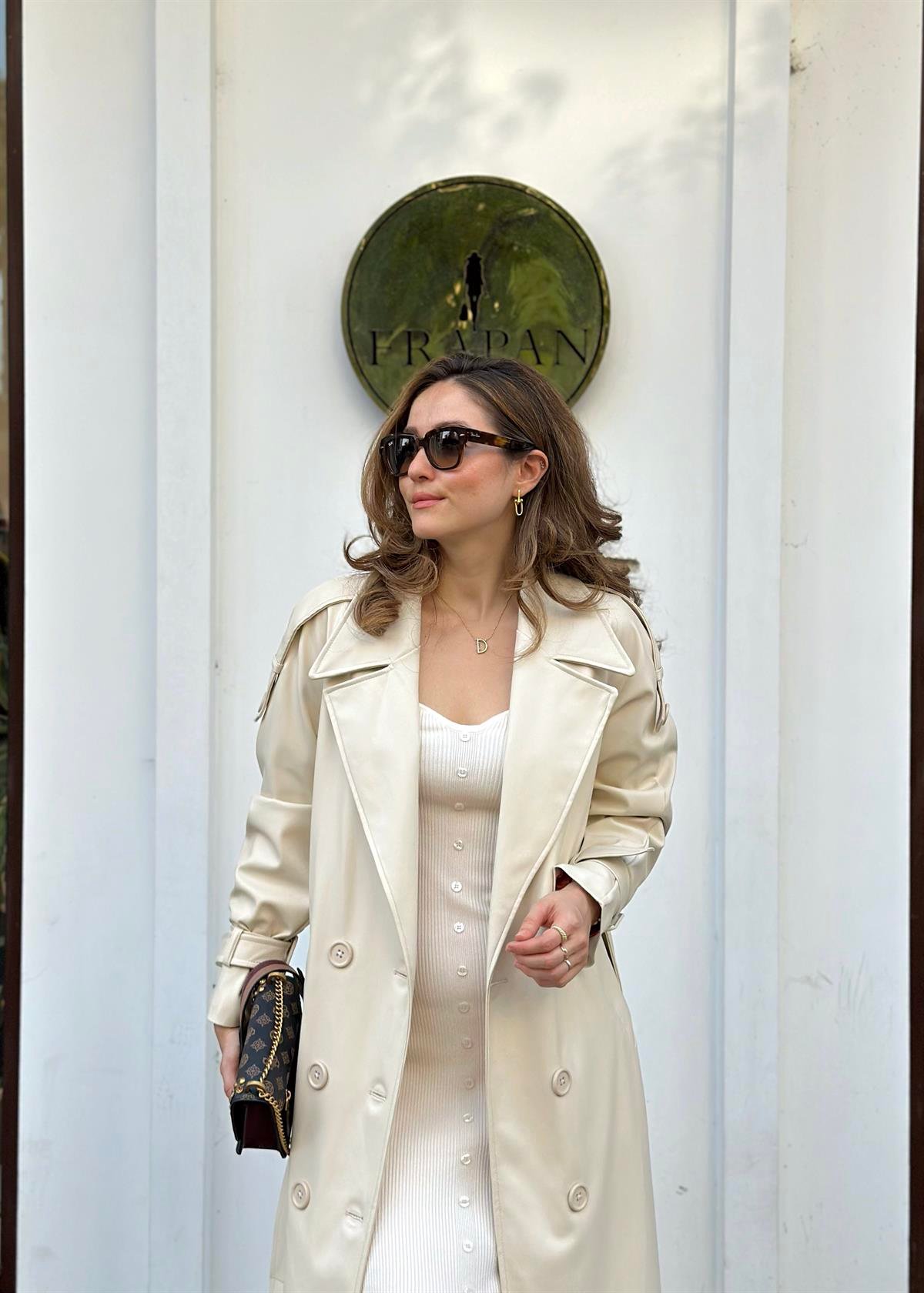 BEJ 4237 STREET LEATHER TRENÇ