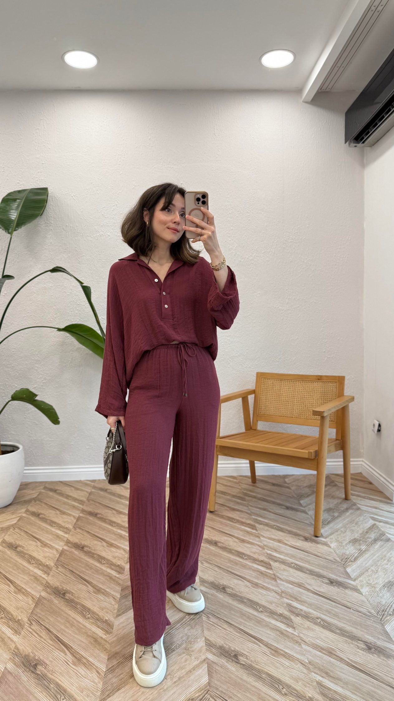 BORDO 51119 SWEAT PANTOLON TAKIM 