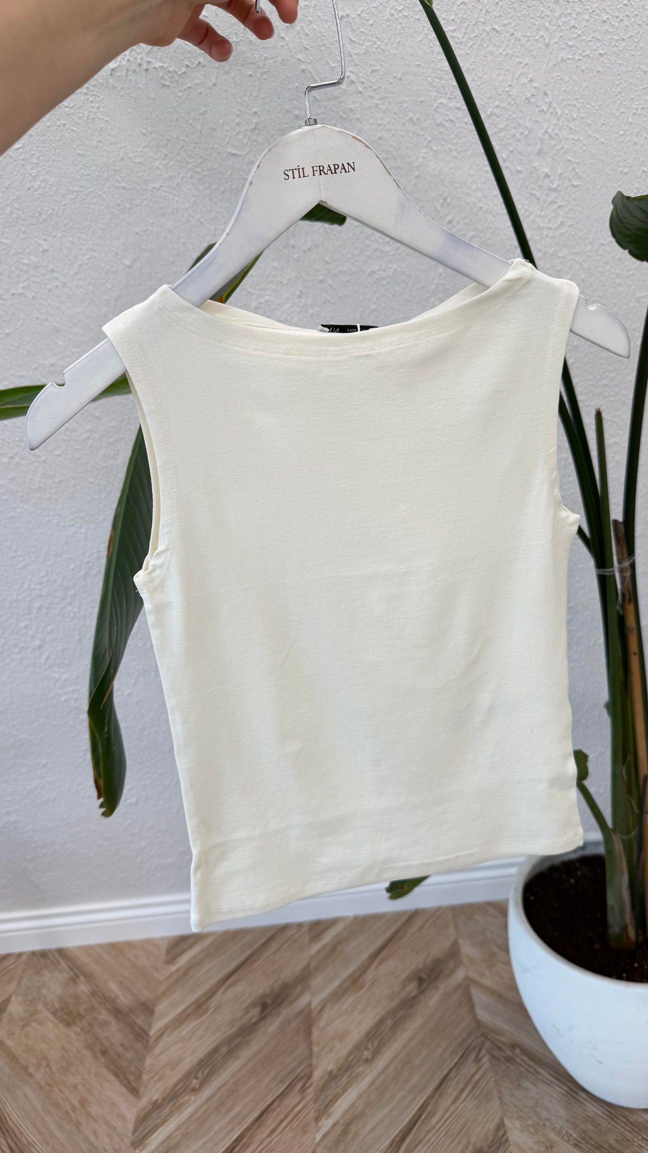 EKRU 20868 KAYIK YAKA KOLSUZ CROP