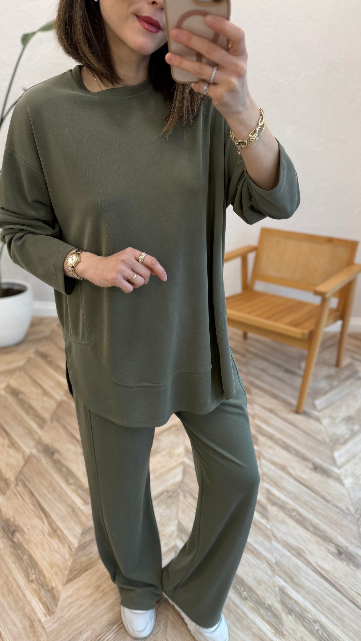 HAKİ 34745 KESİK DETAY TAKIM