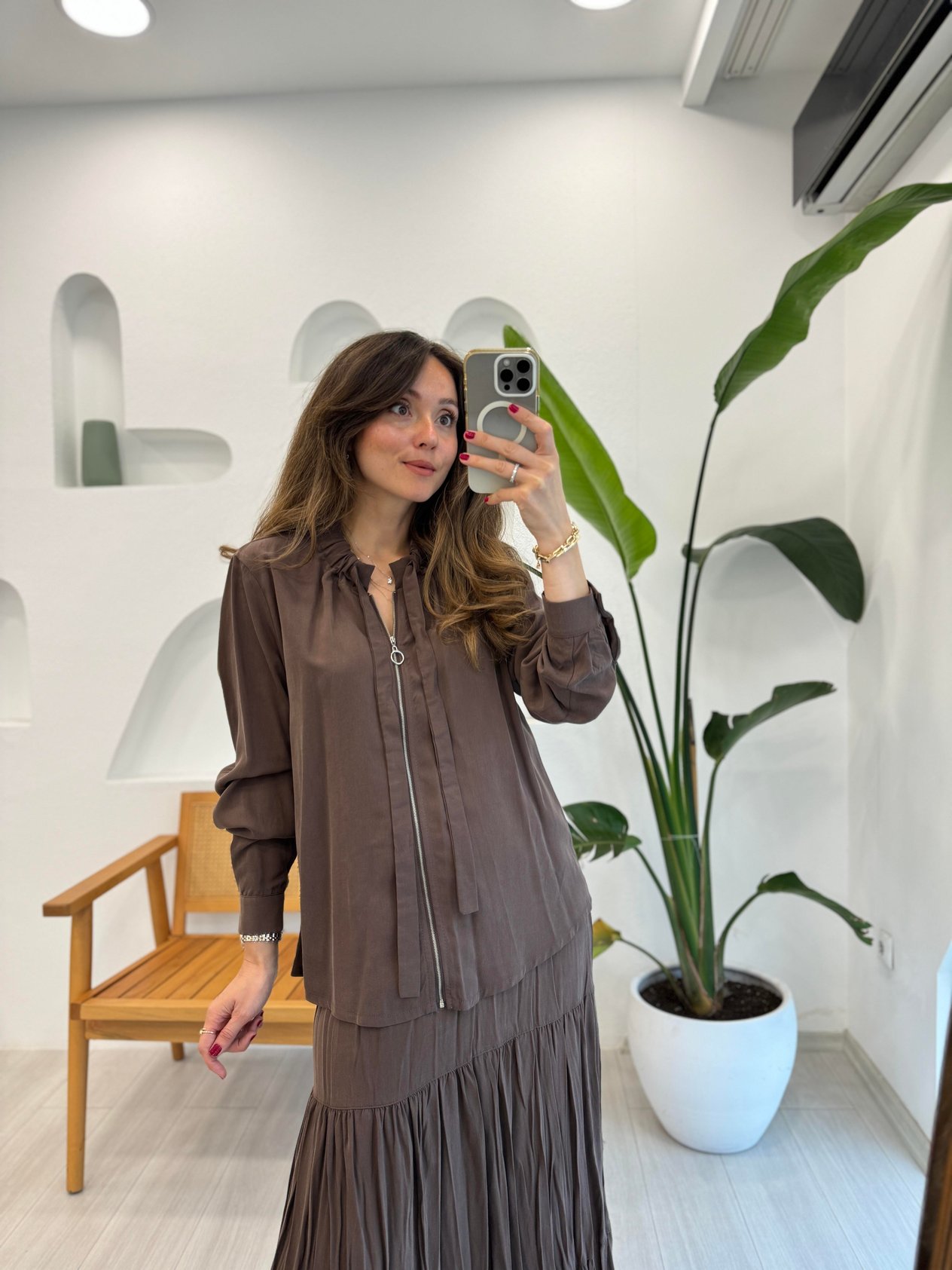 KAHVE 5939 ETEK TENCEL TAKIM