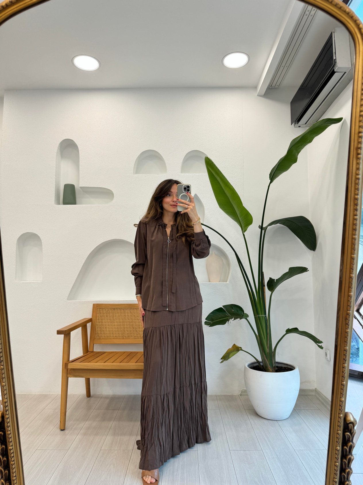 KAHVE 5939 ETEK TENCEL TAKIM