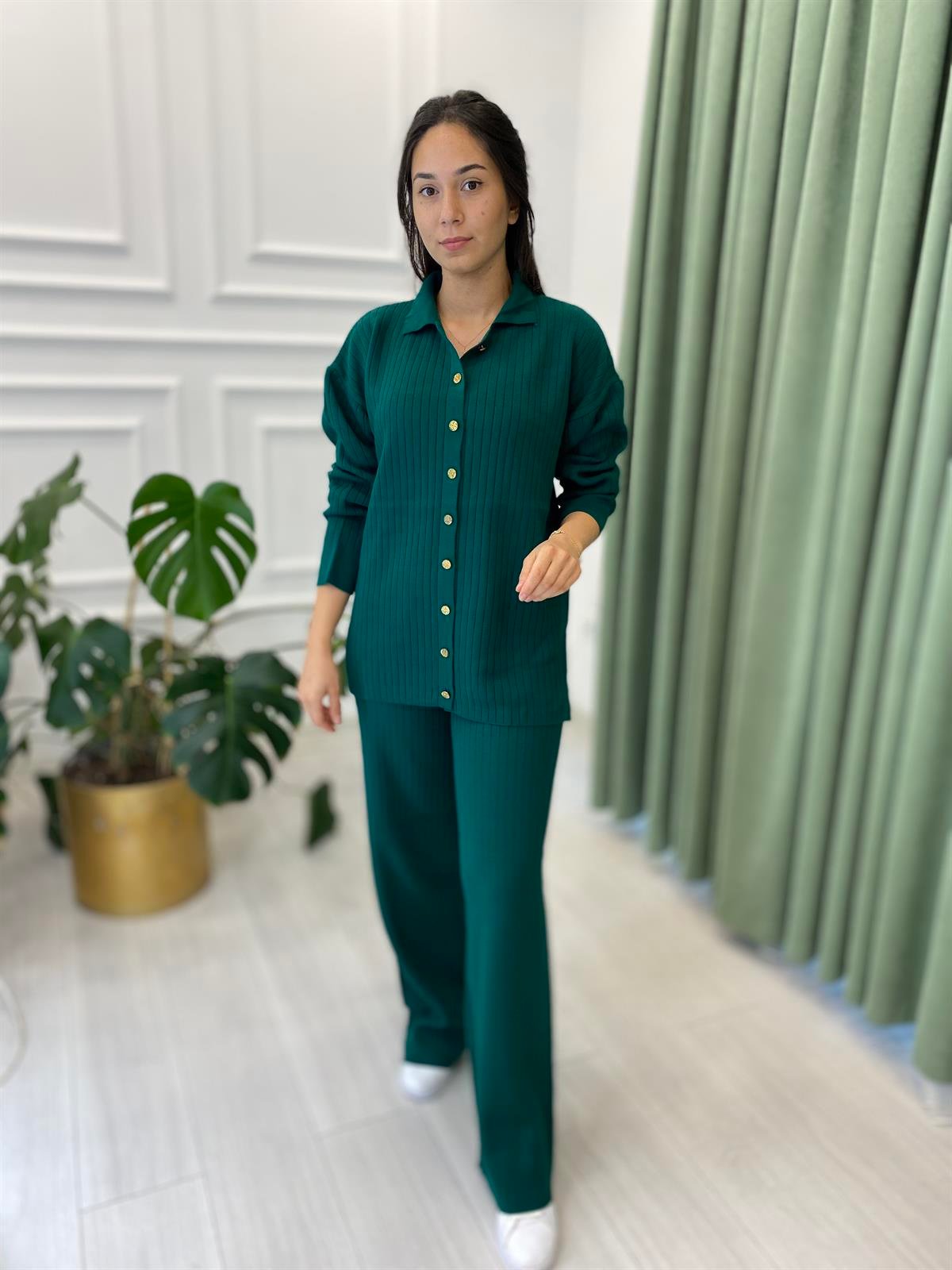 NEFTİ 0187 POLA YAKA TAKIM