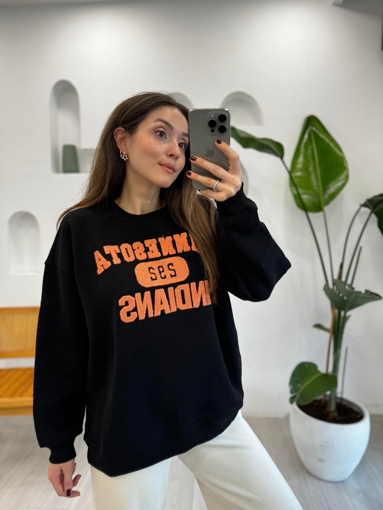 SİYAH 1166 SWEAT 