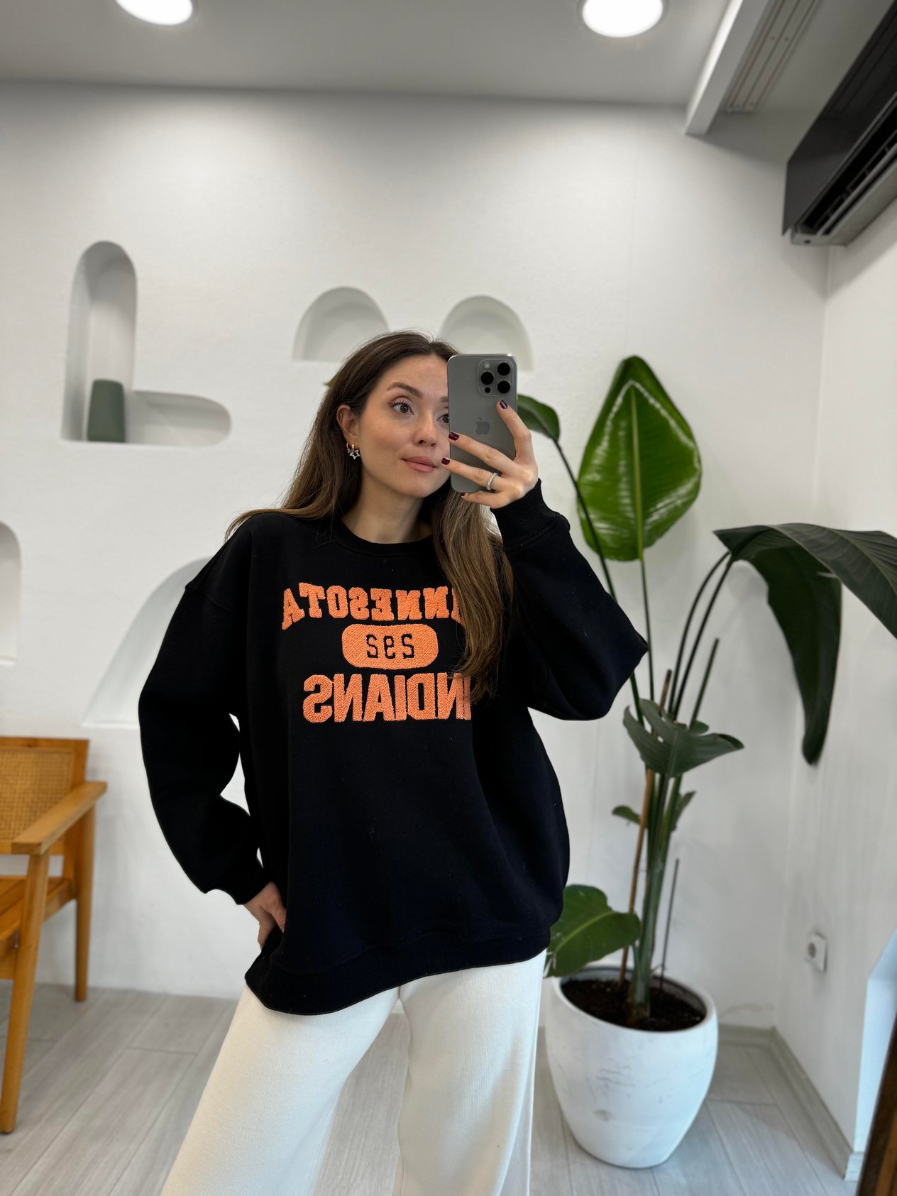 SİYAH 1166 SWEAT 