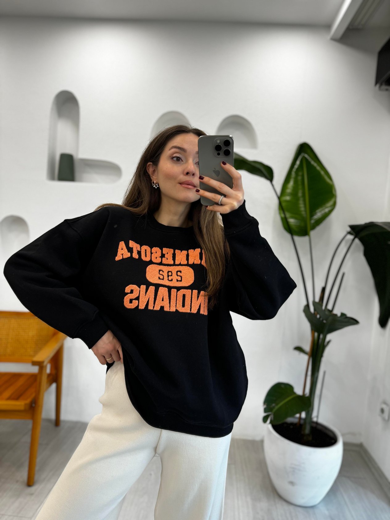 SİYAH 1166 SWEAT 