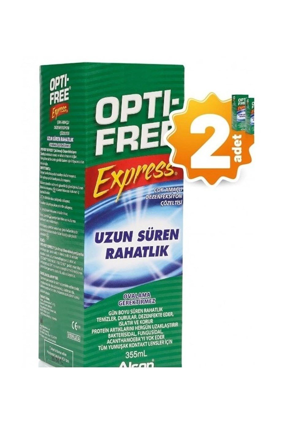 Optifree Express Lens Solüsyonu 2Ad