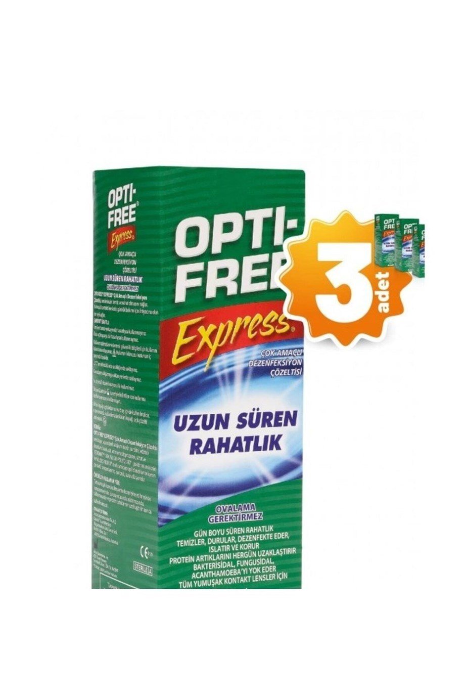 Optifree Express Lens Solüsyonu 3Ad