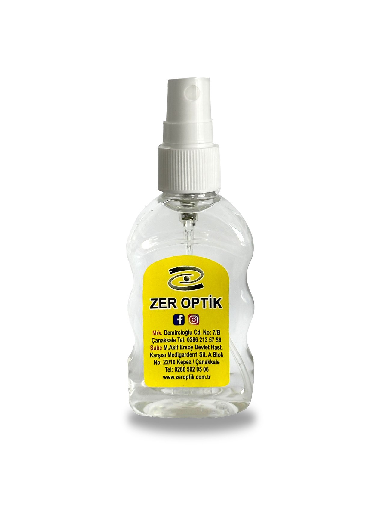 ZER OPTİK GÖZLÜK TEMİZLEME SPREYİ AKSESUAR