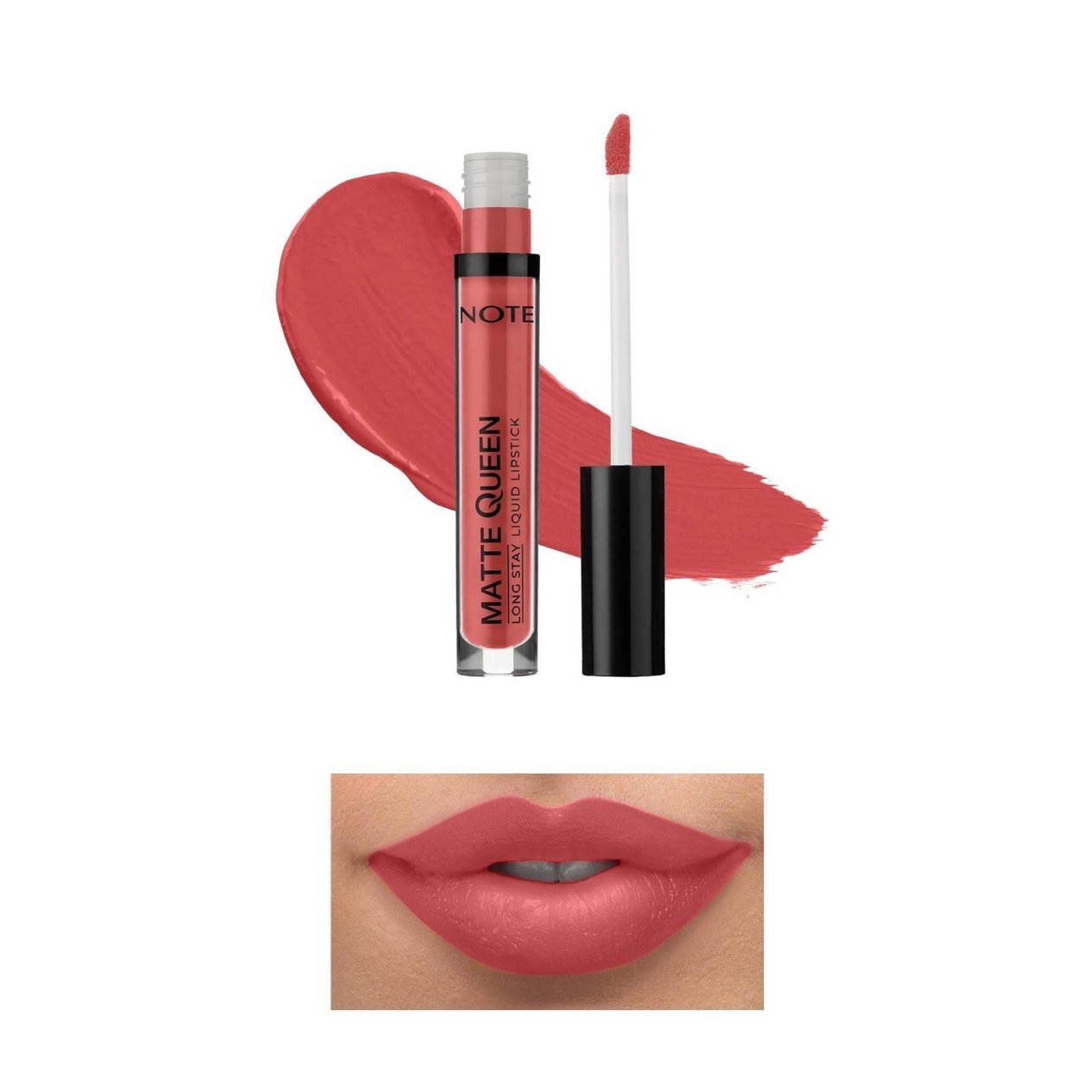 Note Matte Queen Long Stay Likit Ruj 05 Summer Charm