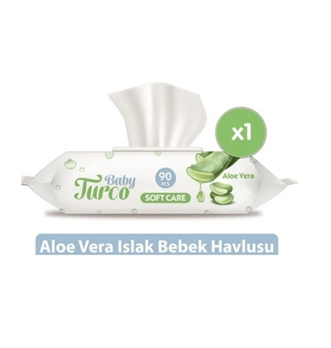 Baby Turco Islak Mendil Aleo Vera 90'lı