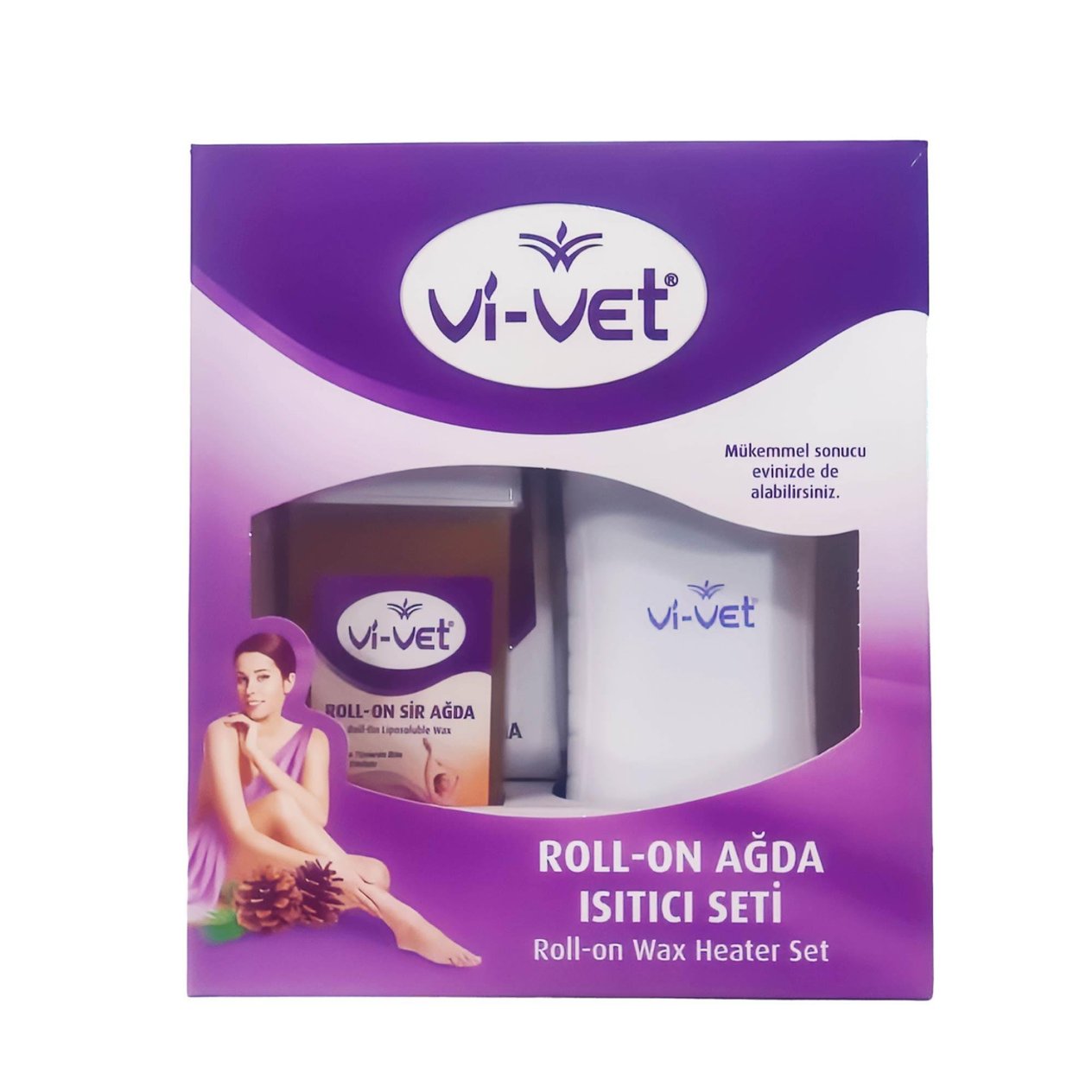 Vi-vet Roll-On Ağda Isıtıcı Set 