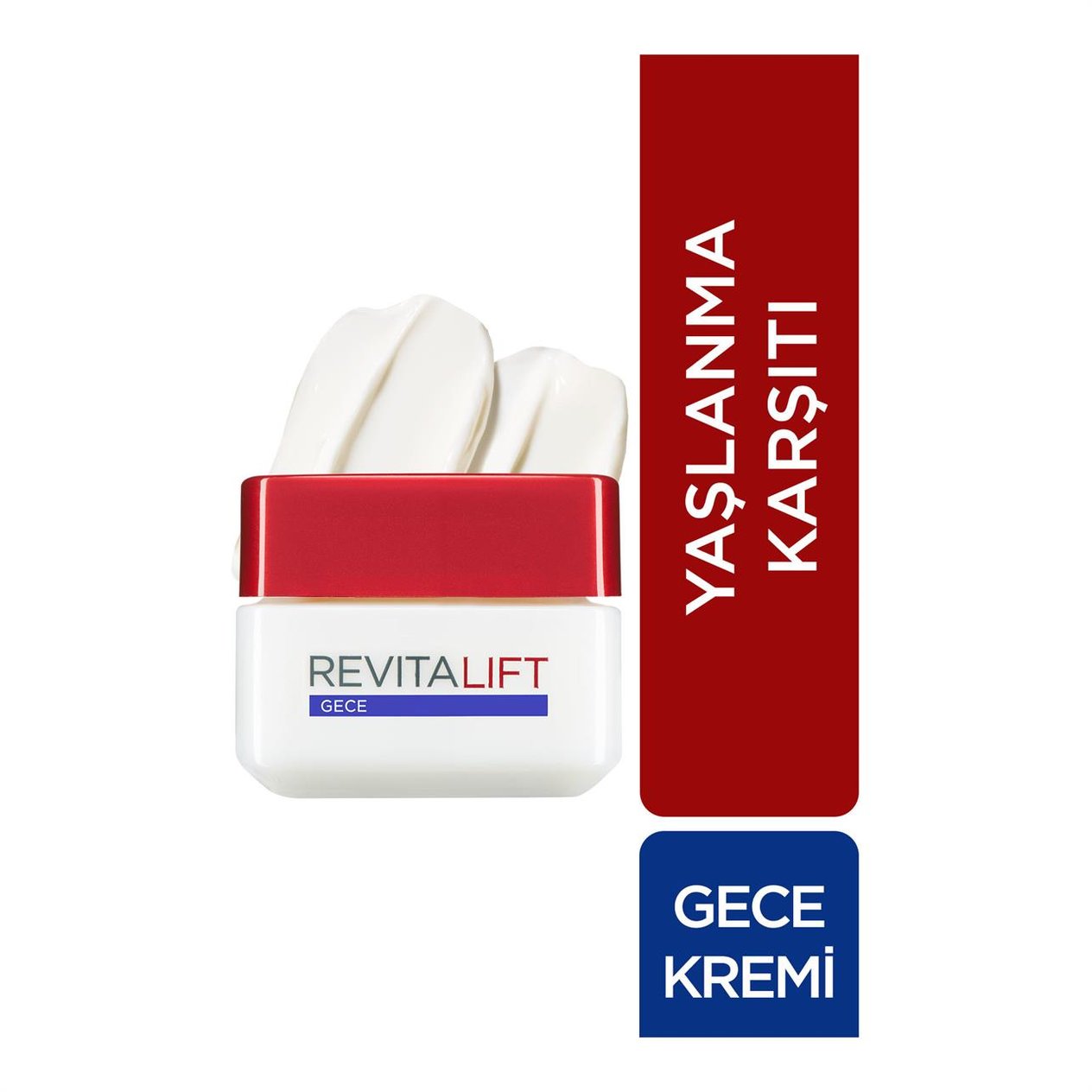 Loreal Paris Revitalift Yaşlanma Karşıtı Gece Kremi 50 ml