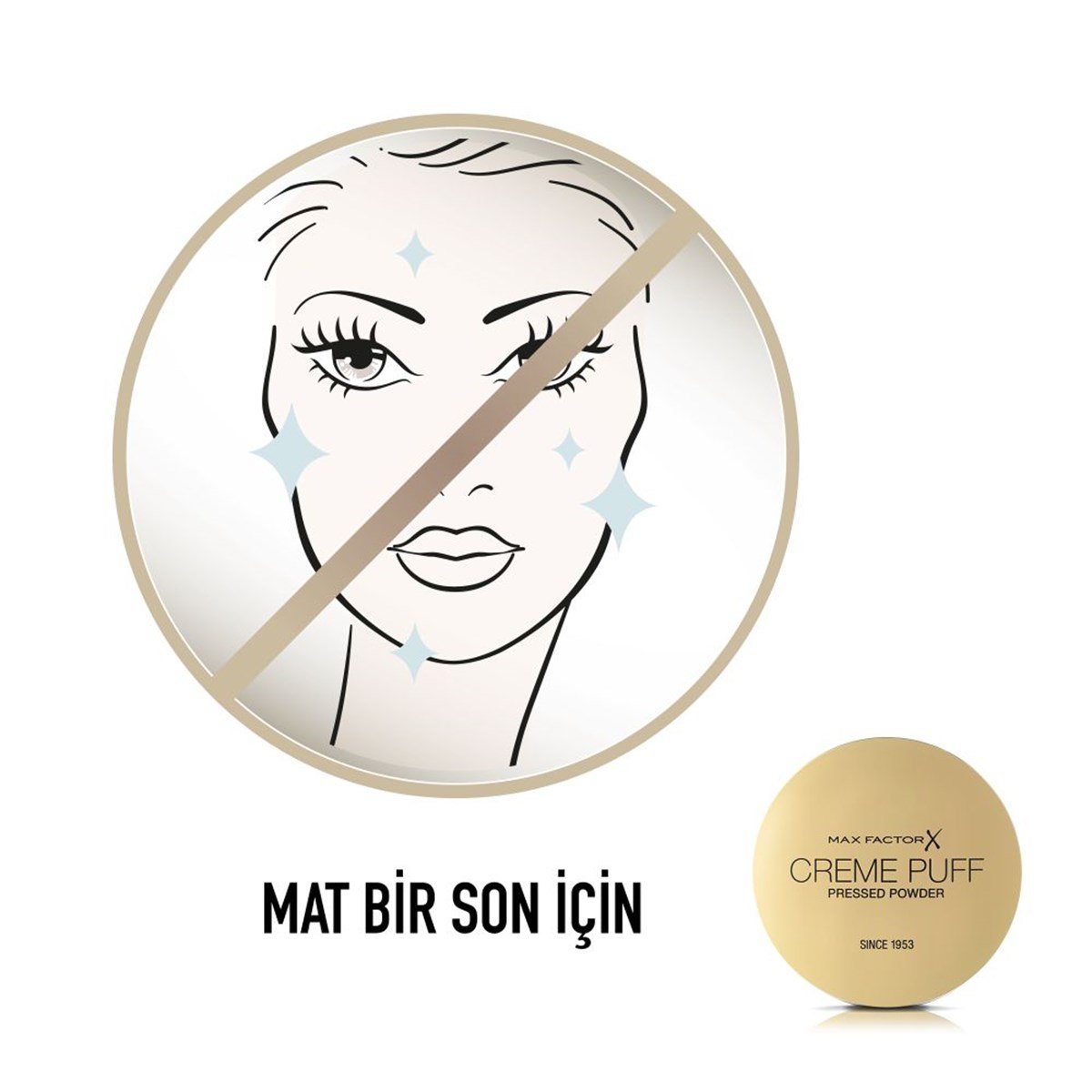Max Factor Creme Puff Pudra 55