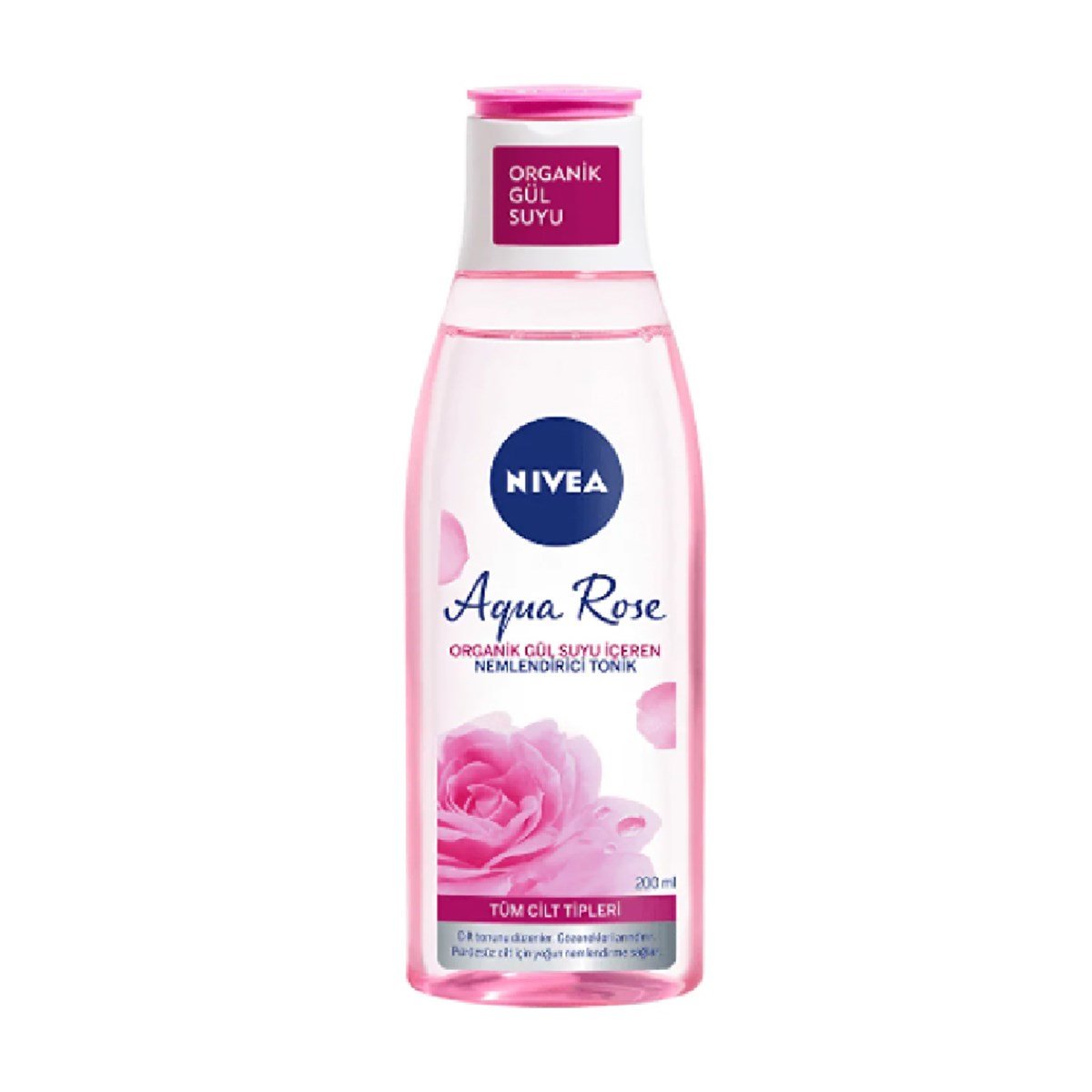 Nivea Aqua Rose Nemlendirici Tonik Gül Suyu Tüm Cilt Tipleri 200ml