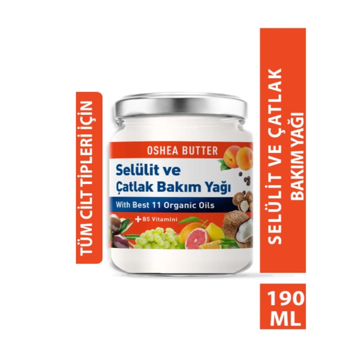 Oshea Butter Selülit Ve Çatlak Bakım Yağı 190 ml