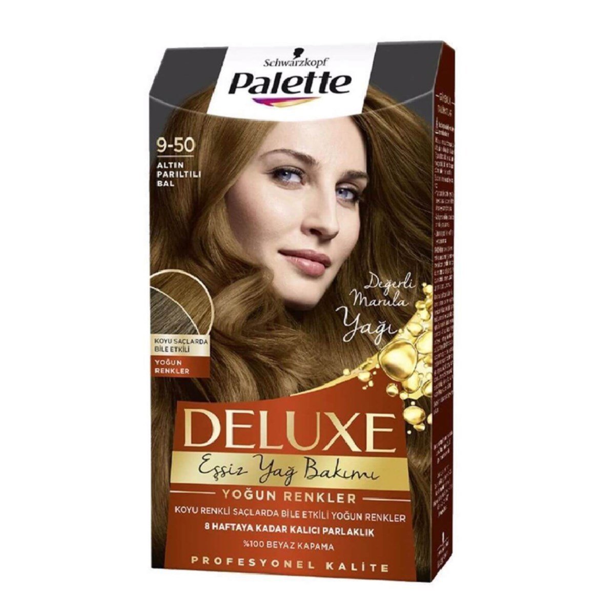 Palette Deluxe Set Boya Altın Parıltılı Bal 9-50
