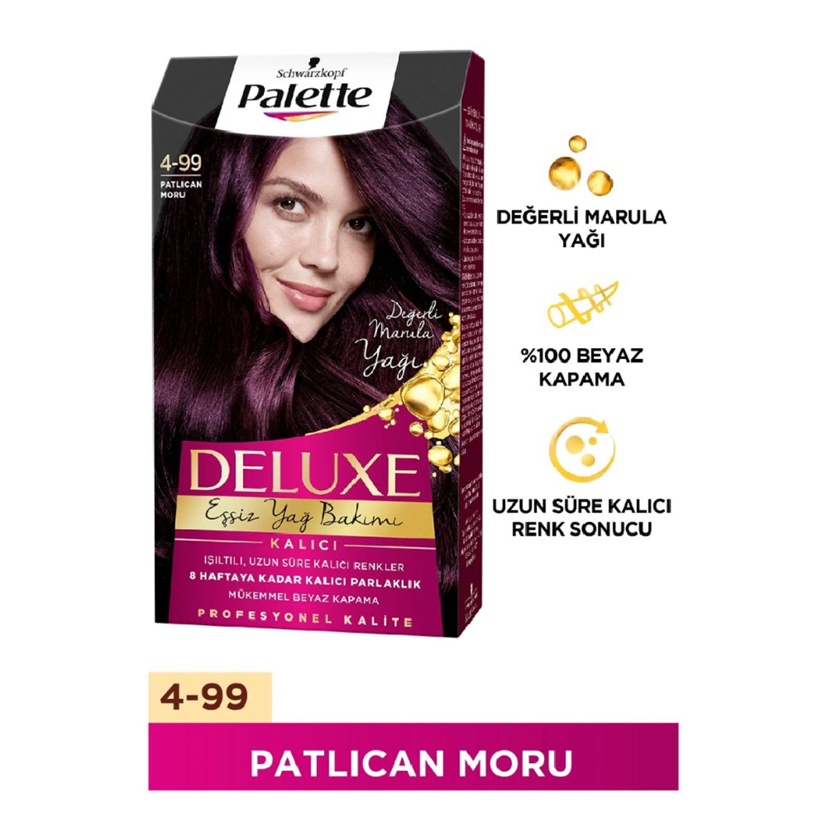 Palette Deluxe Set Boya Patlıcan Moru 4-99
