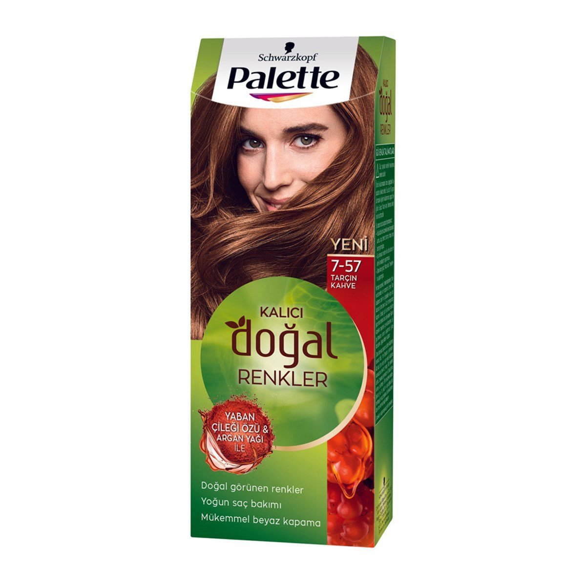 Palette Kalıcı Doğal Renkler 7-57 Tarçın Kahve