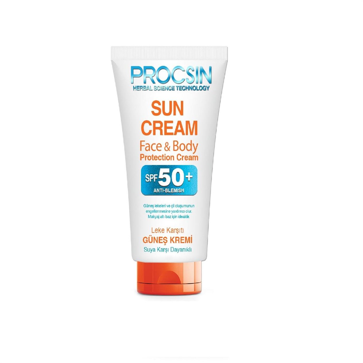 Procsin Güneş Kremi Leke Karşıtı Spf +50 Yüz &Vücut  50ml 