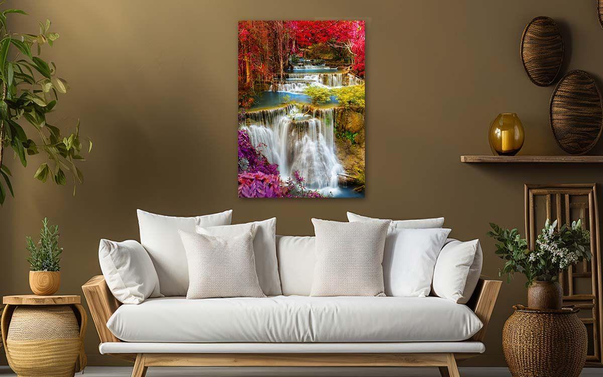 Tempered Glasss Wall Arts Natured-Themed