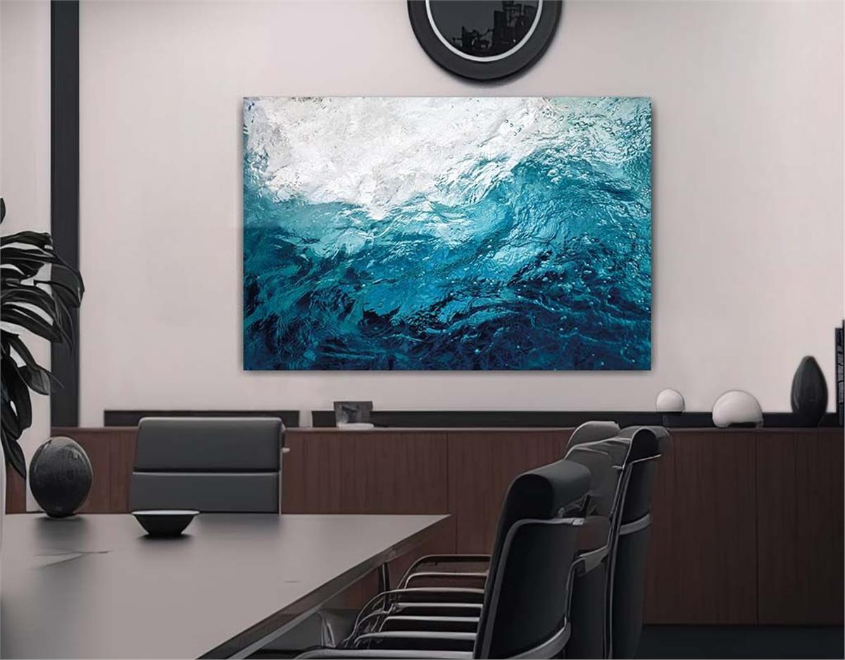 Tempered Glasss Wall Arts Natured-Themed
