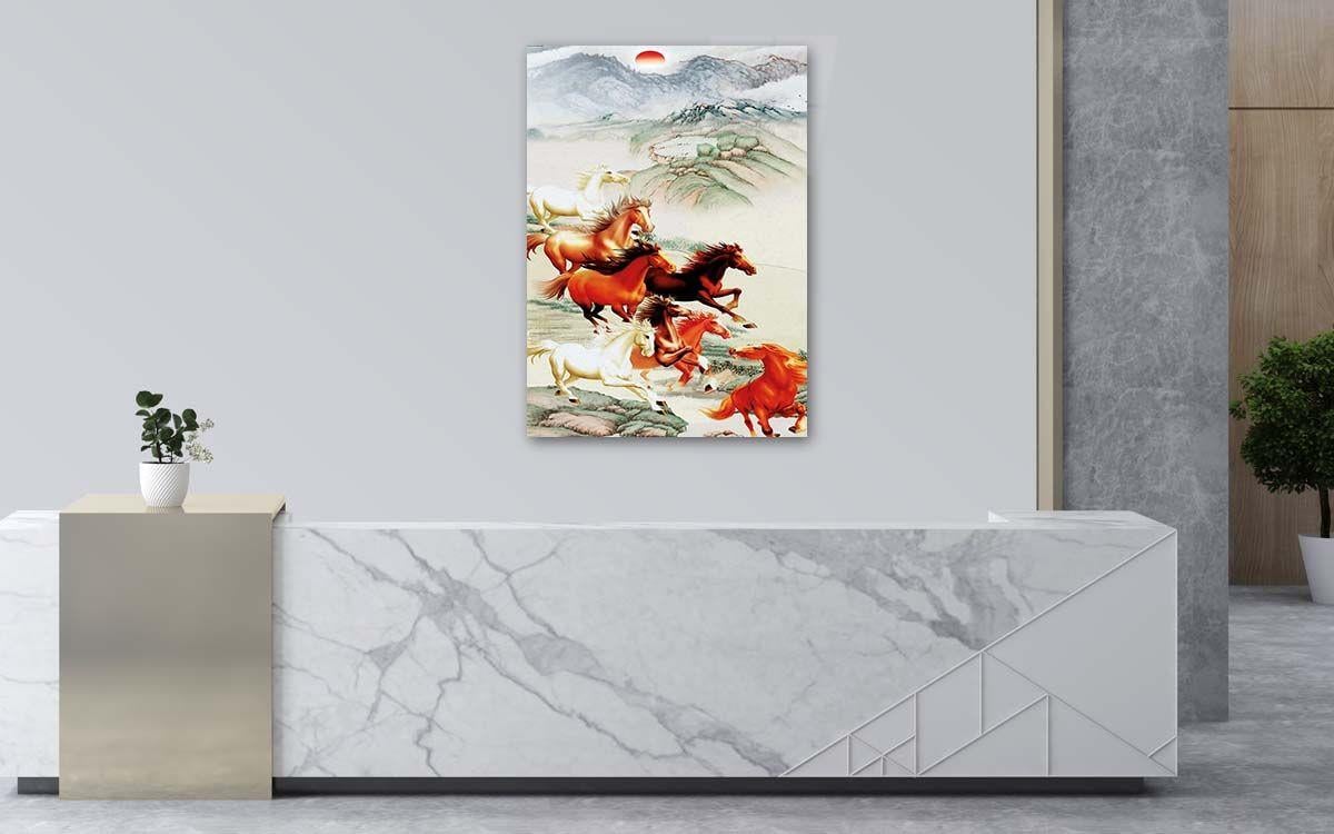 Tempered Glasss Wall Arts Art-Themed
