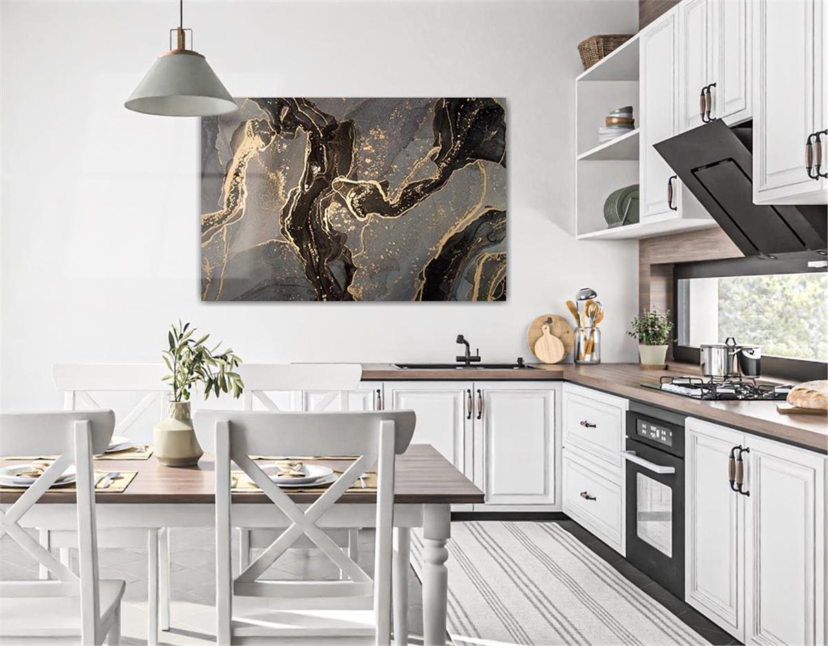 Tempered Glasss Wall Arts Art-Themed