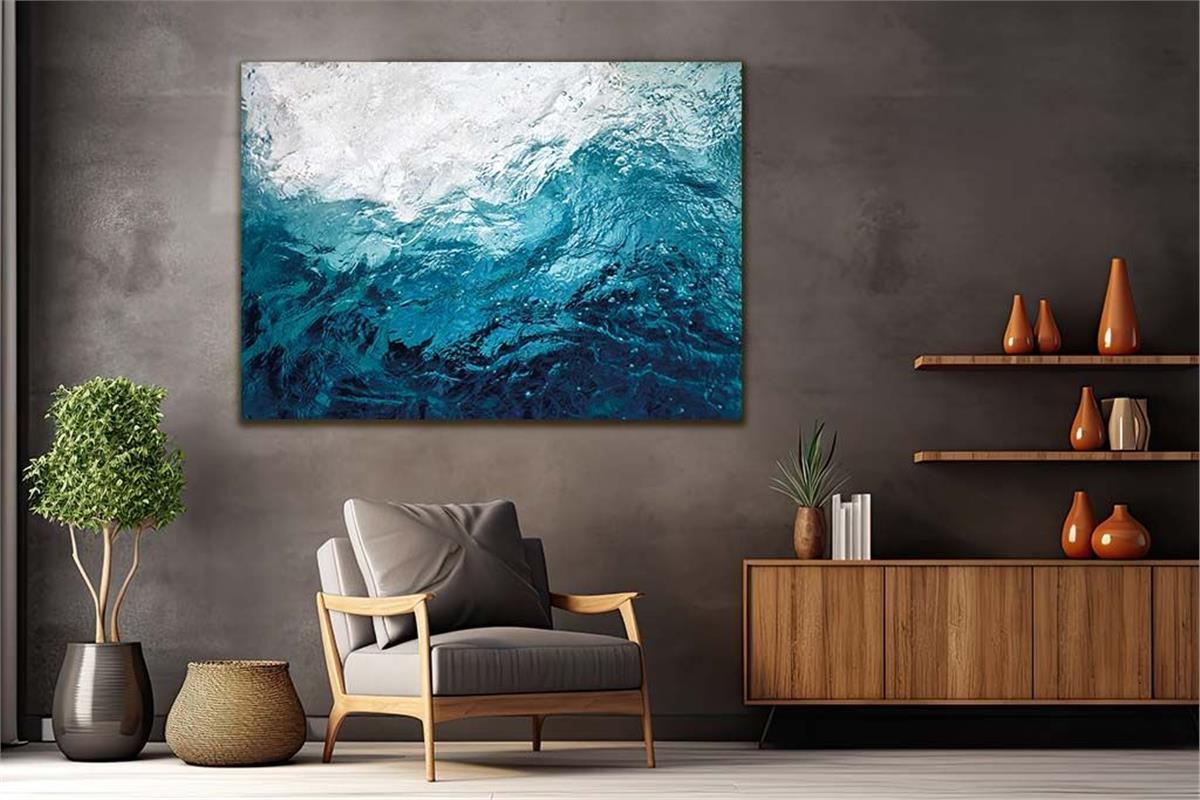 Tempered Glasss Wall Arts Natured-Themed