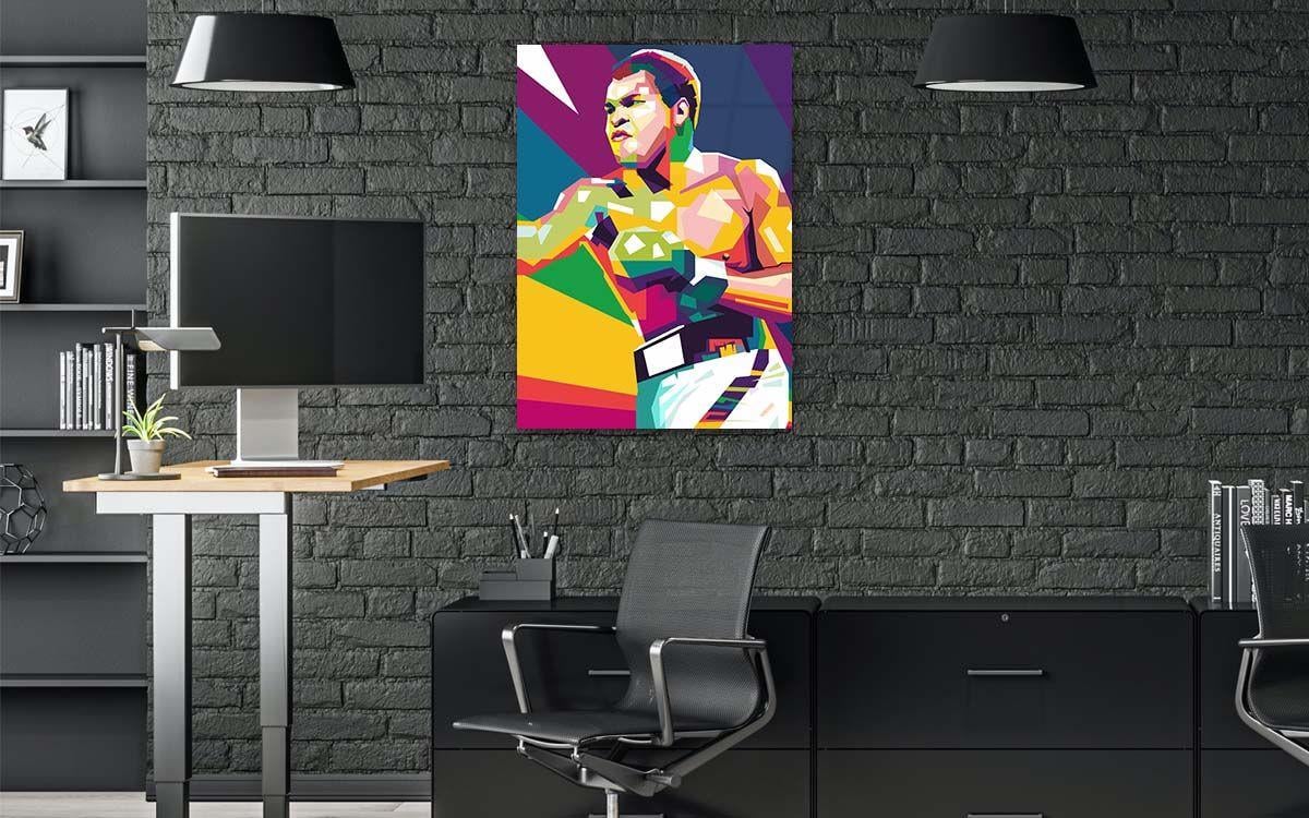 Tempered Glasss Wall Arts Art-Themed