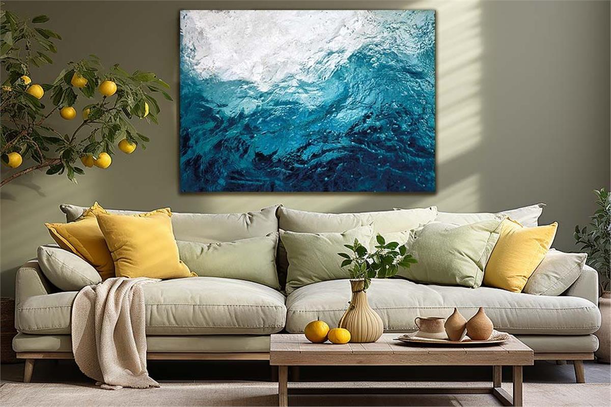 Tempered Glasss Wall Arts Natured-Themed