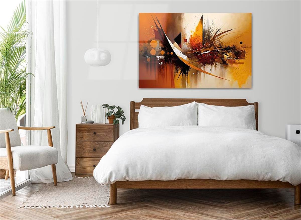 Sanat Temalı Cam Tablo 341