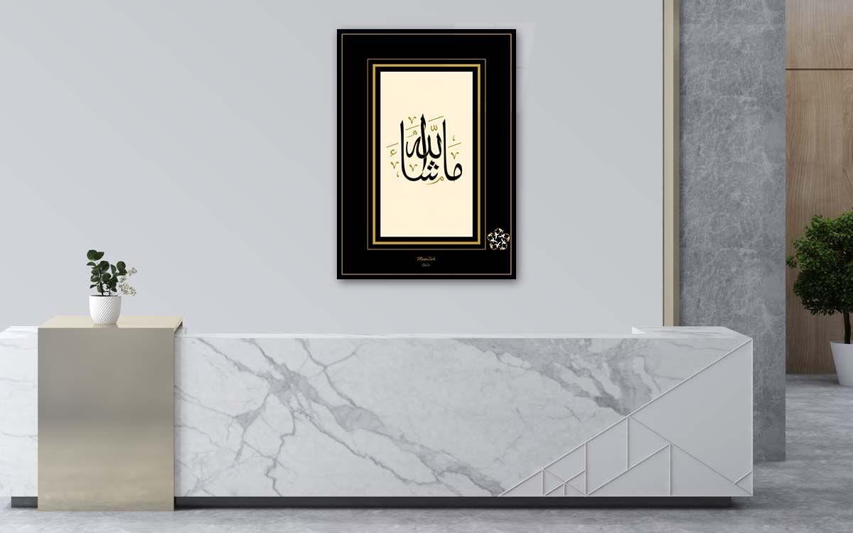 Tempered Glasss Wall Arts Religious-Themed