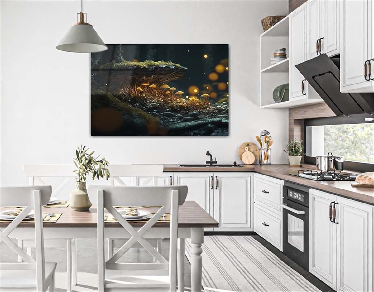 Thema Natur auf bedrucktem Glas 317
