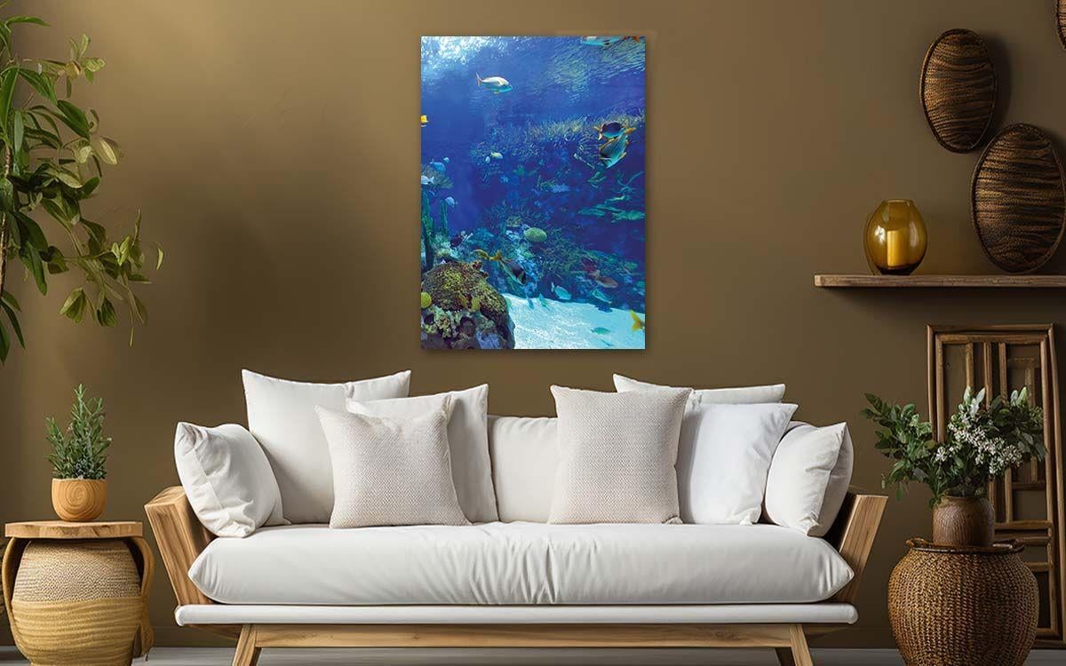 Tempered Glasss Wall Arts Natured-Themed