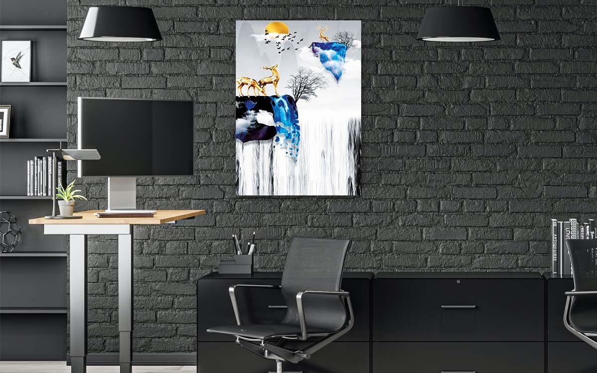 Tempered Glasss Wall Arts Art-Themed