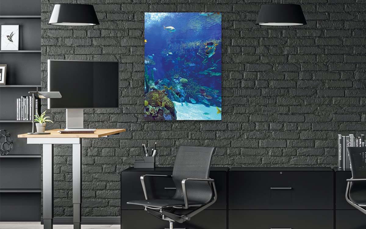 Tempered Glasss Wall Arts Natured-Themed