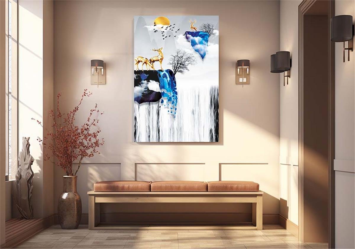Tempered Glasss Wall Arts Art-Themed