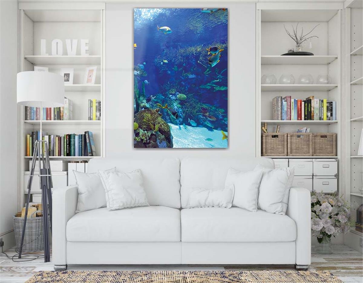 Tempered Glasss Wall Arts Natured-Themed